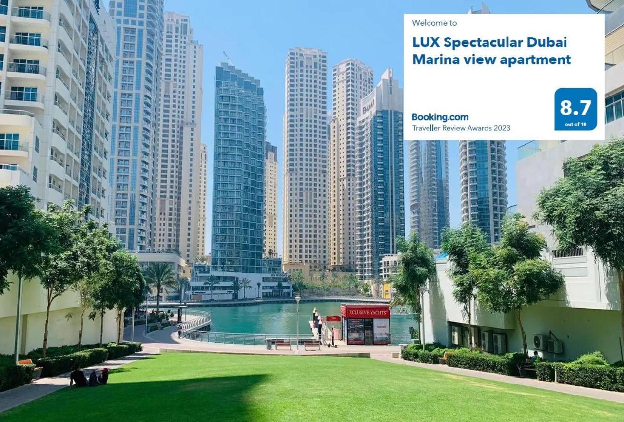 Lux Spectacular Dubai Marina View Apartment Экстерьер фото